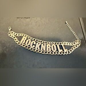 RocknRoll gold link bracelet